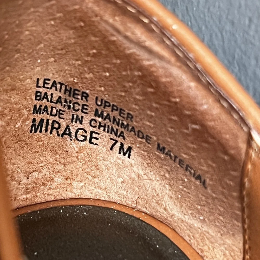 Levity Leopard + Caramel Leather + See-Through Panel Heels Mirage Animal Pumps - Picture 11 of 13